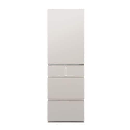 【納期約2週間】【配送設置商品】Panasonic パナソニック 冷蔵庫 410L 右開き 5ドア 幅60cm 大容量冷凍室 トップユニット方式 シャキシャキ野菜室 NR-E41RY3-C ベージュ系　NRE41RY3「270L～499L」