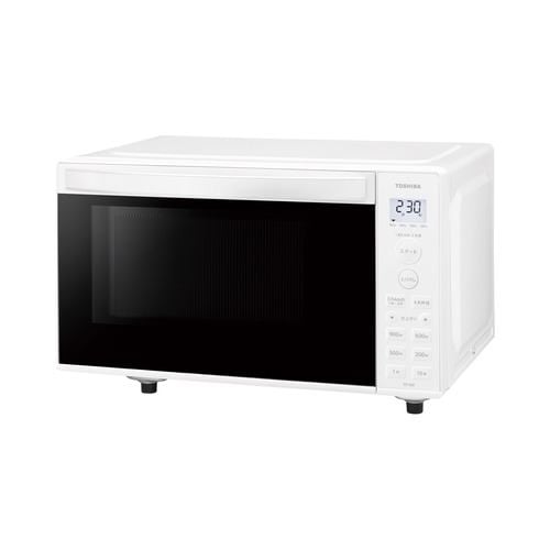 【在庫あり翌営業日発送OK F-1】東芝 ER-S6B(W) 単機能レンジ 湿度センサー搭載 縦開き 17L ホワイト