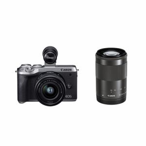 残りわずか 楽天市場 納期約3週間 Canon キヤノン Eosm6mk2evf Wzksl ミラーレスカメラ Eos M6 Mark Ii シルバー ダブルズームevfキット シープワン 全日本送料無料 Lexusoman Com