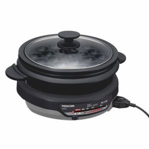 【納期約2週間】【お一人様1点まで】TESCOM テスコム GP9100-H グリルなべ スタイリッシュグレー GP9100H