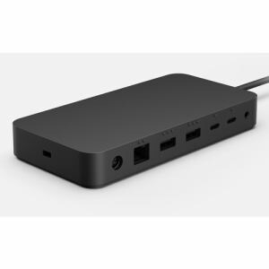 【納期約2週間】Microsoft T8H-00013 Surface Thunderbolt 4 ドック PC周辺機器 150 mm x 75 mm x 21.3mm ブラック T8H00013｜シープワン