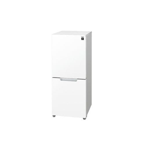 【納期約4週間】【配送設置商品】シャープ SJ-GD15R-W ２ドア冷蔵庫 152L つけかえどっちもドア クリアホワイト「～269L」