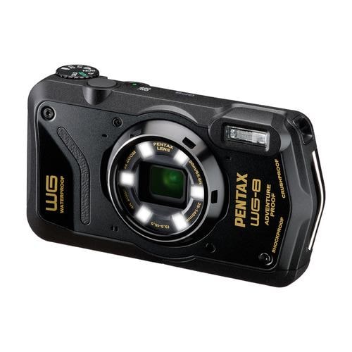 【納期約1ヶ月以上】【お一人様1台まで】WG-8 BLACK PENTAX ペンタックス コンパクトデジタルカメラ 防水 防塵 耐衝撃 ブラック