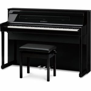 【納期約3週間】【配送設置商品】カワイ　CA901EP　デジタルピアノ　CAシリーズ　黒塗艶出「ピアノ」(小)｜シープワン