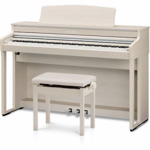 【納期約3週間】【配送設置商品】カワイ CA401A デジタルピアノ CAシリーズ ホワイトメイプル「ピアノ」(小)