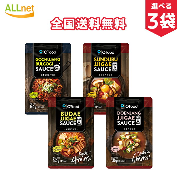 楽天市場】O'food 韓グルメ旅 プデチゲの素 140g (2～3人前)x 1