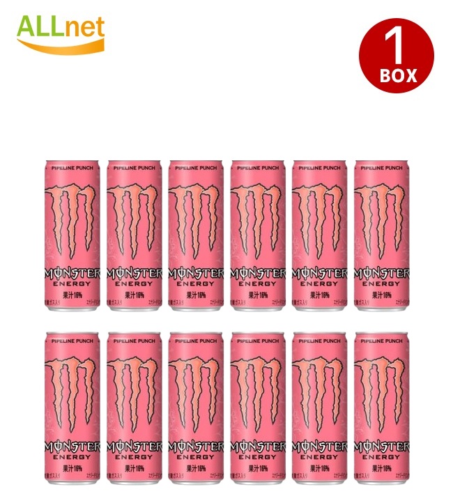 【送料無料】モンスター アサヒ飲料 パイプラインパンチ 355ml×24本 [エナジードリンク]