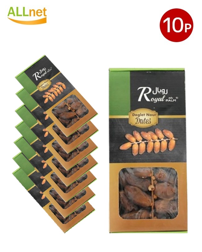 スペシャル ロイヤル デーツ Deglet Nour Dates Branch 500g×10箱 ドライデーツ ナツメヤシドライフルーツ 果実加工品 お菓子 なつめやし 濃厚な甘さ サイヤーデーツ 天然サプリ 栄養豊富 製菓 パン作り おやつ 防災食 非常食