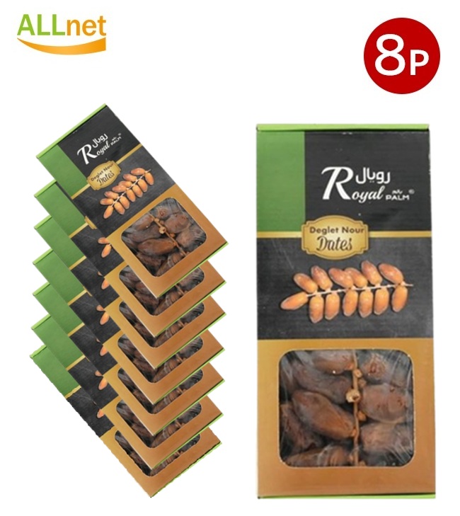 スペシャル ロイヤル デーツ Deglet Nour Dates Branch 500g×8箱 ドライデーツ ナツメヤシドライフルーツ 果実加工品 お菓子 なつめやし 濃厚な甘さ サイヤーデーツ 天然サプリ 栄養豊富 製菓 パン作り おやつ 防災食 非常食