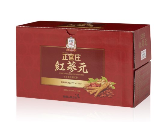 正官庄 紅参ドリンク 紅参元 100ml 10瓶 4箱セット 紅参 6年根高麗人参 ドリンク 健康食品 高麗人参 韓国食品 Kanal9tv Com