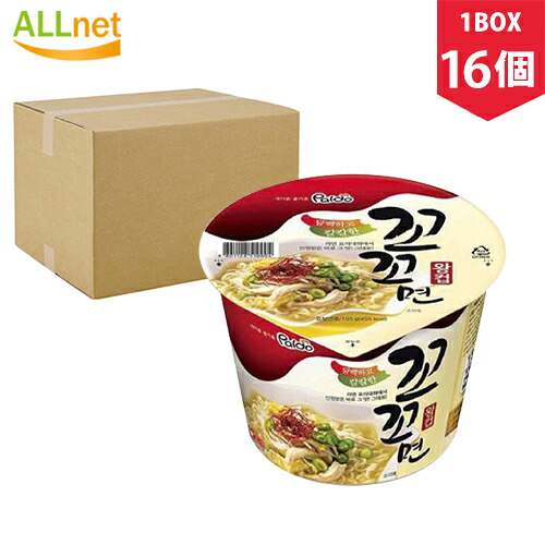 【まとめてお得・送料無料】パルド ココ麺 カップ 105g×16個セット(1BOX) ラーメン 韓国ラーメン カップ麺 インスタントラーメン 韓国食品 簡易食 八道 ココ麺