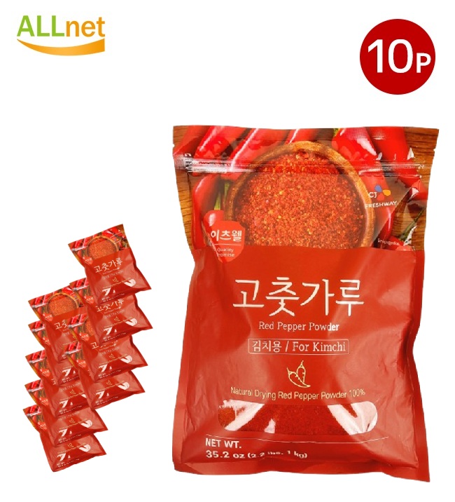 【楽天市場】CJ freshway 唐辛子粉(キムチ用) 1kg×10袋セット 中国産 natural Drying Red Pepper ...