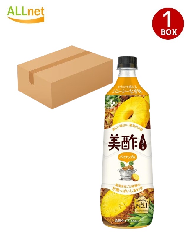 【まとめてお得・送料無料】＼12本セット／プティチェル 美酢 ミチョ パイナップル 800ml×12本セット パイナップルお酢