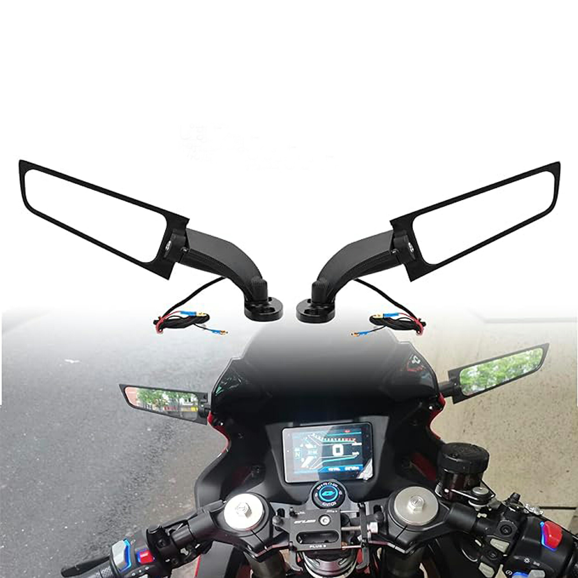 バイク用リアビューミラー Amazon | バイク用 ミラー DIO50 ため ZX Z4 用 AF18 用 AF27 用