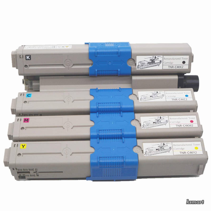 【送料無料】TNR-C4K TNR-C4KK2 TNR-C4KC2 TNR-C4KM2 TNR-C4KY2 リサイクルトナー 4色セット 国際認証品質 1年保証 対応機種:C511dn / C531dn / MC562dn / MC562dnw (4色セット)|ksmart