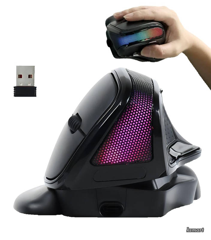 【貨物輸送無料】無線電話 無線電話 1000/1600/2000/2400/3600 5座標軸DPI ゲーミング ハンドレスト付き添い人 進む/戻る名取り草を備える RGB照明ランプ 申し受ける式 6名取り草 万覚え帳マイコン/マイコン/Windows/MacOs/リナックス相応う