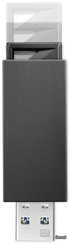 【送料無料】U3-PSH128G/K [USB3.1 Gen1/2.0対応 USBメモリー 128GB ブラック]｜ksmart