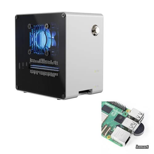 【送料無料】5-Mini NVMe M.2 SSD対応 Mini PCケース+USB 2.0 ミニマイク|ksmart