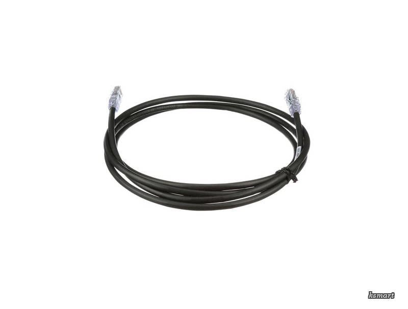 【送料無料】カテゴリ6A プロ仕様 LANケーブル 24AWG単線 ケーブル径:Φ6.4mm 10m 黒 UTP6AX10MBL｜ksmart