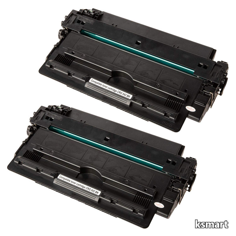 【送料無料】キャノン用 CRG-042 リサイクルトナーカートリッジ (ブラック) 2本 Satera LBP443i / LBP442 / LBP441 / LBP441e 対応|ksmart