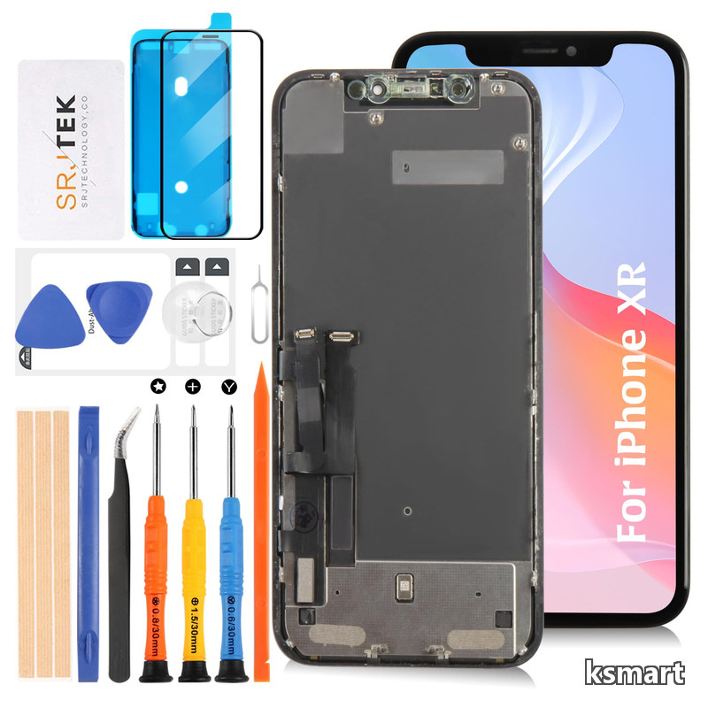 【送料無料】For iPhone XR オリジナル 液晶パネル （aftermarket OEM）画面交換修理用 タッチパネルセット 5.8インチ A1920 A2097 A2098 A2100モデルに対応 LCDディスプレ｜ksmart