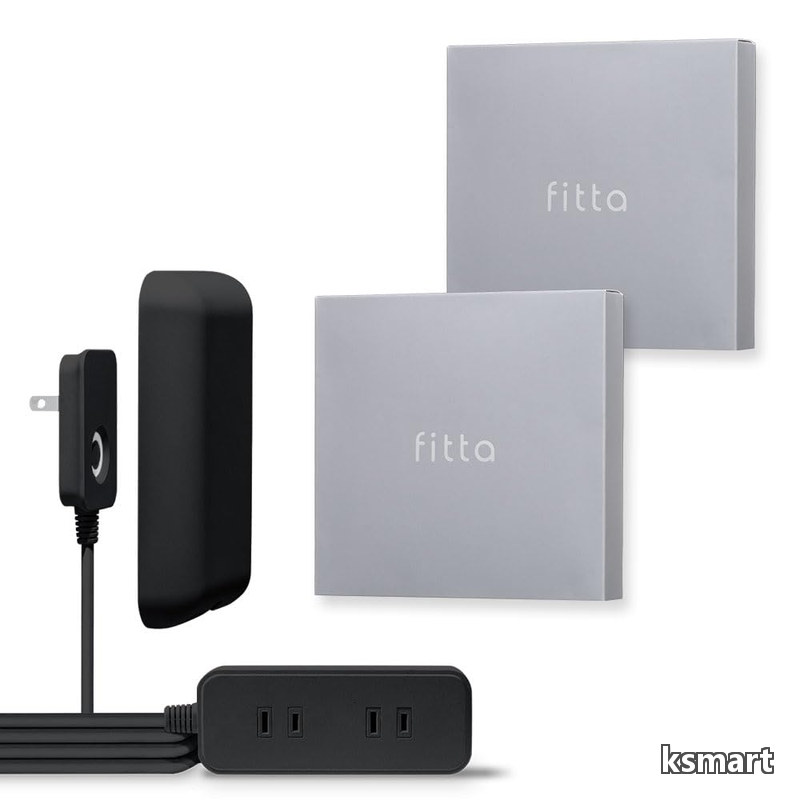【送料無料】電源タップ 壁に溶け込む コンセントカバー (ブラック) (2個セット) 1.8m 3個口 ほこりシャッター コンセント タップ コンセントガード おしゃれ｜ksmart
