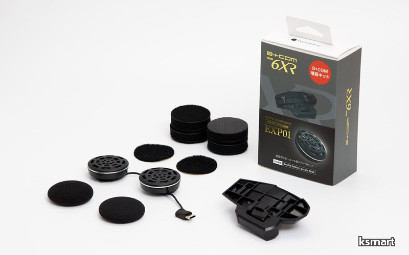 【送料無料】HOUSE(サインハウス) バイク用 Bluetooth インカム オプションパーツ B+COM SB6XR/SB6X用 増設キット EXP01 スピーカー&取付ベース 00082577｜ksmart