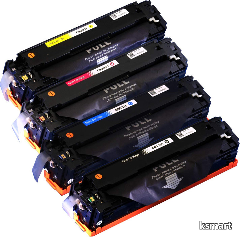 【送料無料】キャノン 用 CRG-331 互換トナーカートリッジ 4色セット|ksmart