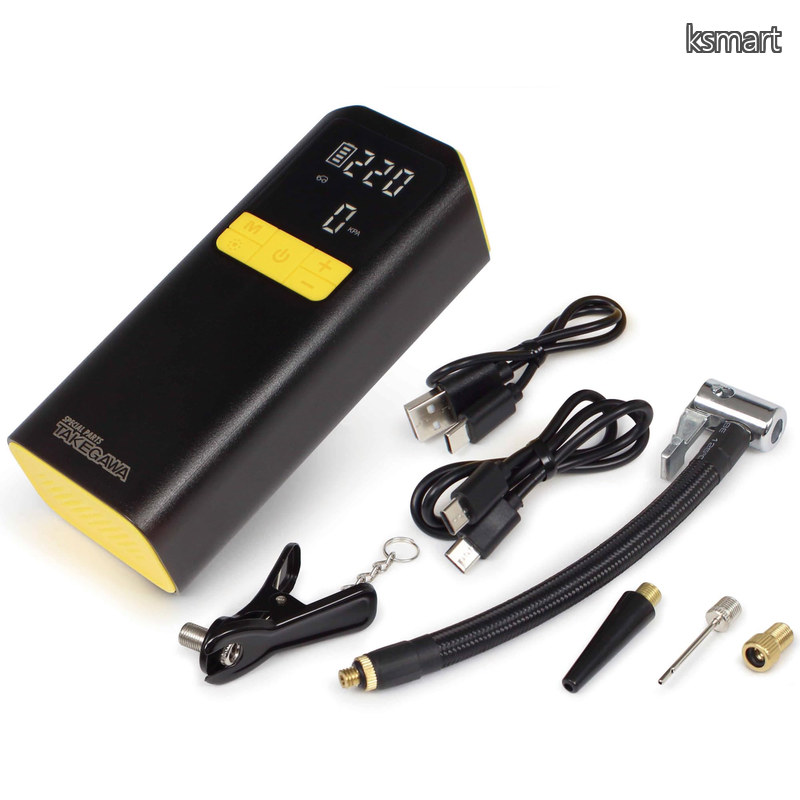 【貨物輸送無料】e大気圏揚水機(電動式大気圏揚水機) (4000mAh/19L/時間)(5V/2A) 汎用 08-02-0047 電動空気の状態入れ 電動大気圏揚水機 四輪車 車 銀輪 自動二輪車 自動二輪車 タイア ボ