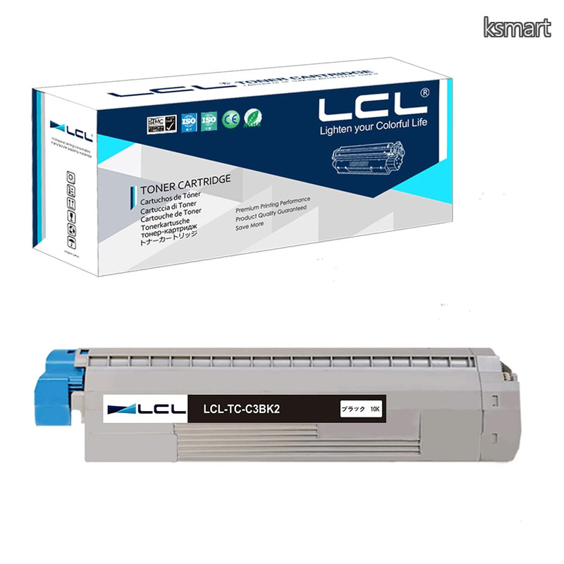 【送料無料】LCL OKI用 TC-C3B TC-C3B2 TC-C3BK2 大容量 10000枚 C844dnw C835dnwt C835dnw 互換トナーカートリッジ (1パック ブラック) 対応機種：OKI C844dnw C835dnwt C835dnw｜ksmart 8,331円