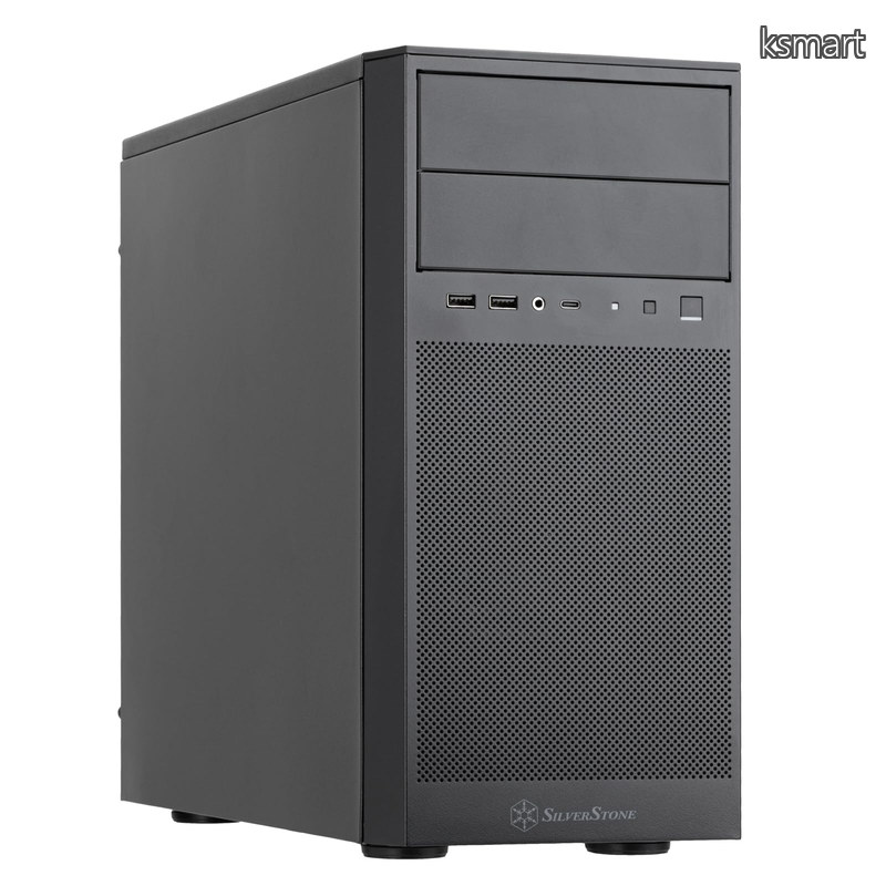 【貨物輸送無料】Silverstone マイコン入れもの 真っただ中楼観 Micro-ATX Mini-ITX SST-FA314-B 国内置き目代わりになる店品
