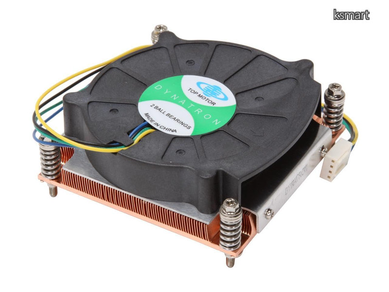 【貨物輸送無料】Dynatron K199 1U Active Blower 中央処理装置 Cooler for Intel Socket 1156 1155 by Dynatron