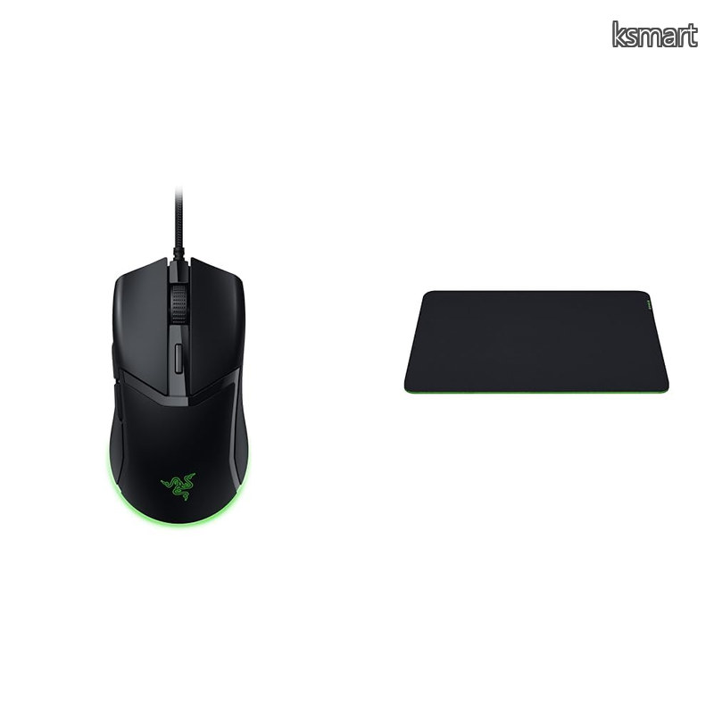 【送料無料】Razer Cobra ゲーミングマウス + Razer Gigantus V2 M ゲーミングマウスパッド セット 【日本正規代理店保証品】｜ksmart