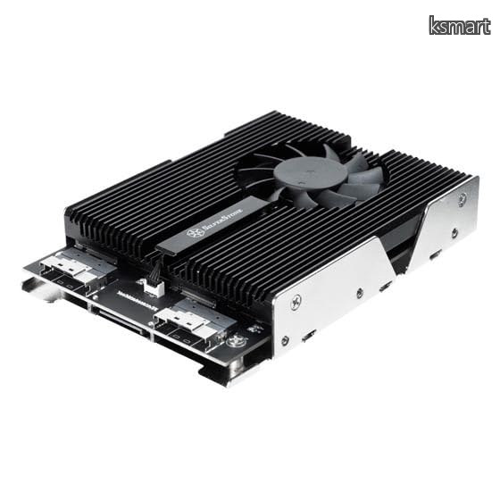 【貨物輸送無料】Silverstone SSD増設ベイ SST-SDP13B 国内置き目代わりになる店品