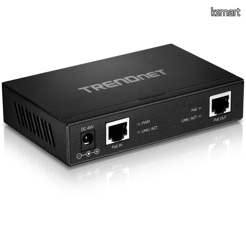 【貨物輸送無料】TRENDnet ギガビットPoE+エクステンダー TPE-E110 置き目代わりになる店取りまわし品