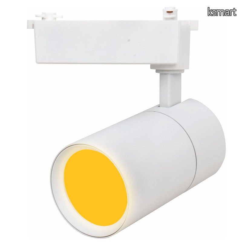 【送料無料】消費電力30W 大光量2700LMライティングレール ダクトレール スポットライト照射角度調節可能 一般家庭照明/演出照明/商業施設/店舗?商品展示用照明 （白い｜ksmart