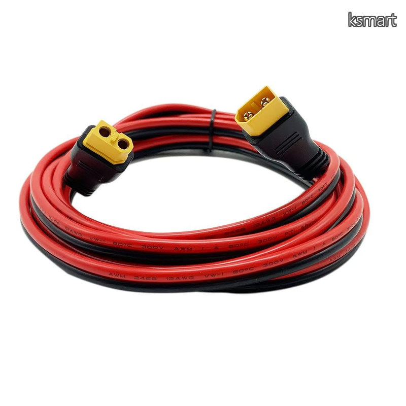 【貨物輸送無料】xt60有線テレビ 牡-刃針 15M 12AWG xt60押しひろげる有線テレビ 、XT60アダプタ有線テレビ 携帯型発生所、ソーラー発生機用