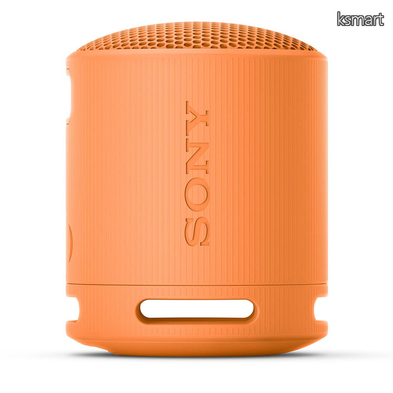 【送料無料】ワイヤレススピーカー SRS-XB100:クリアな と重低音再生/防水?防塵対応 IP67/ロングバッテリー内蔵 約16時間/ハンズフリー通話対応/ステレオペア機能搭載/USB｜ksmart