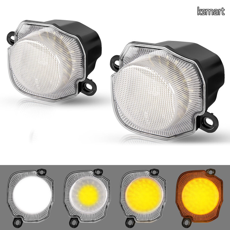 【貨物輸送無料】新型スズキジムニー LEDウィンカー ジムニーシエラJB64 JB74向こう正面照明ランプ 一部分 クリアウインカーレンズホワイト＆琥珀色高明快さ ディライト役立つこと付き添い人