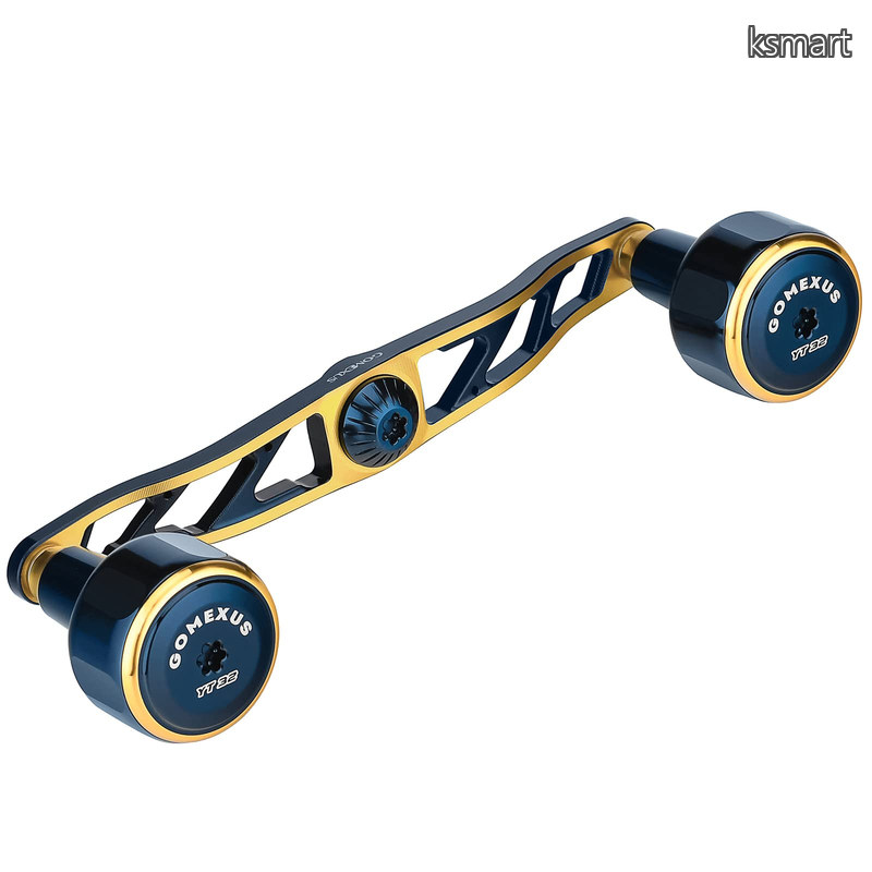 【送料無料】CH130 リールハンドル ダイワ (Daiwa) シマノ (Shimano) ベイトリール対応 ダブルハンドル シーボーグ ソルティガIC 専用 両軸リール ハンドル交換 130mm｜ksmart