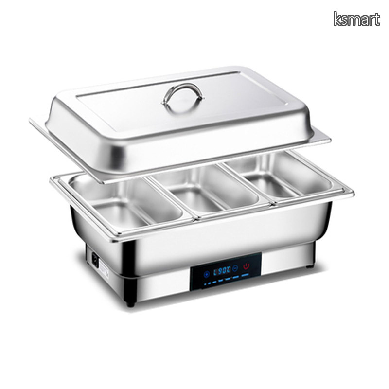 【貨物輸送無料】チェーフィングディッシュ 湯煎式 chafing dish 9L food warm 携帯型蓋 保温膳立て鍋 ステンレス鋼製 体温合わせる暖めるウォーマー体温取り締まる 保温御盆