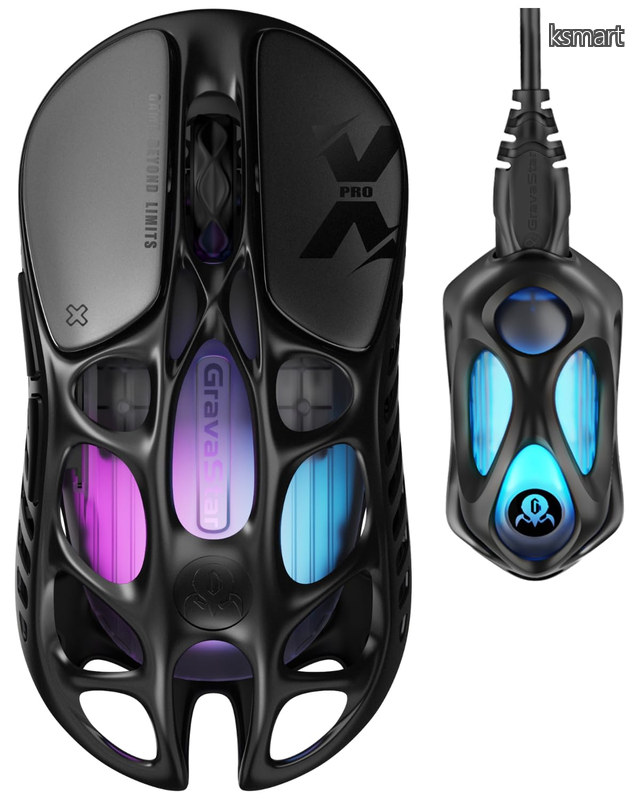 【貨物輸送無料】Mercury X Pro ゲーミング 二十日鼠 無線電話 無線電話 49gの超軽さ 8Kポーリング割り合い PAW3950検知器 32000DPI 弾丸道路無線電話 0.125ms低引き延ばす 高感じやすさ