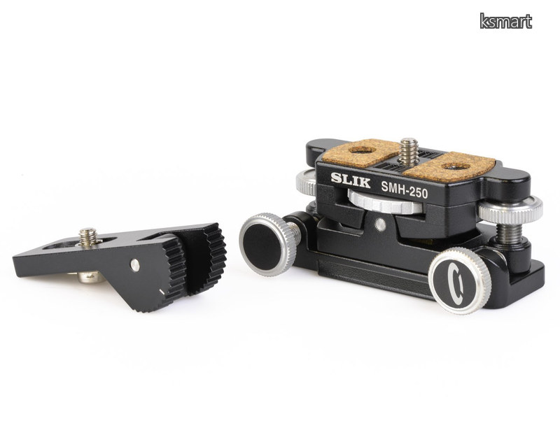 【貨物輸送無料】微動雲台 マイクロモーションヘッド SMH-250 2軸式 アルミダイキャスト製 アルカスイス判定基準取り替えっこ 206775