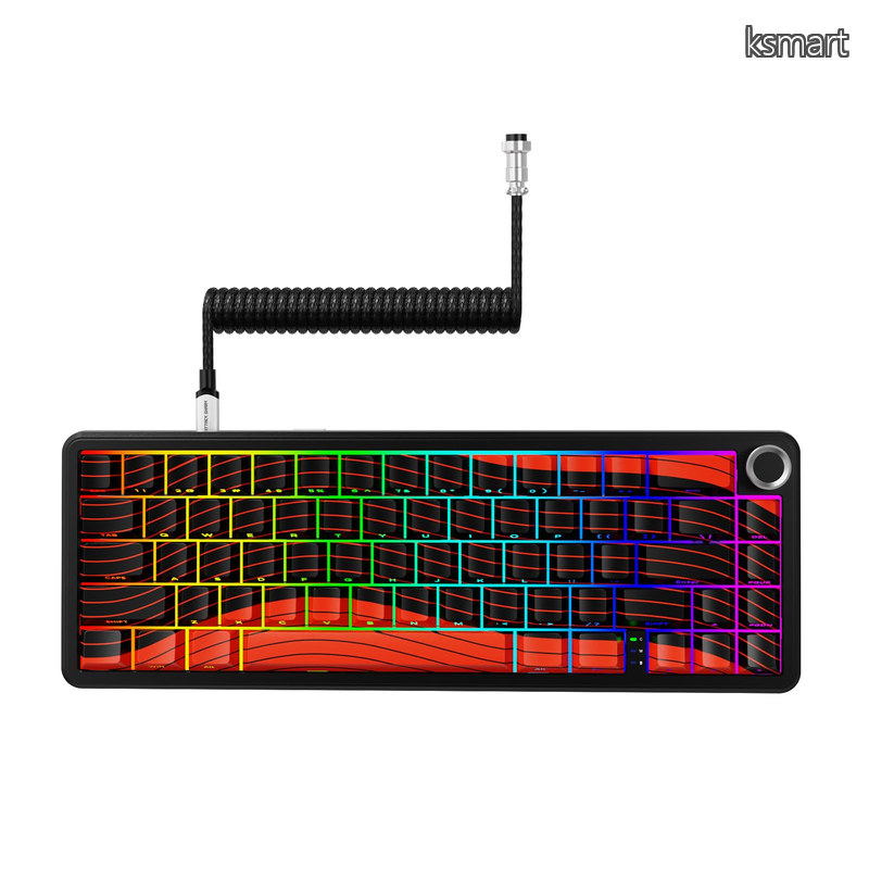 【送料無料】SHARK X65PROHE ラピッドトリガー ゲーミングキーボード ワイヤレス 8kポーリングレート RT 0.01mm対応 8000Hz対応 2.4G/Bluetooth/有線 磁気スイッチ｜ksmart