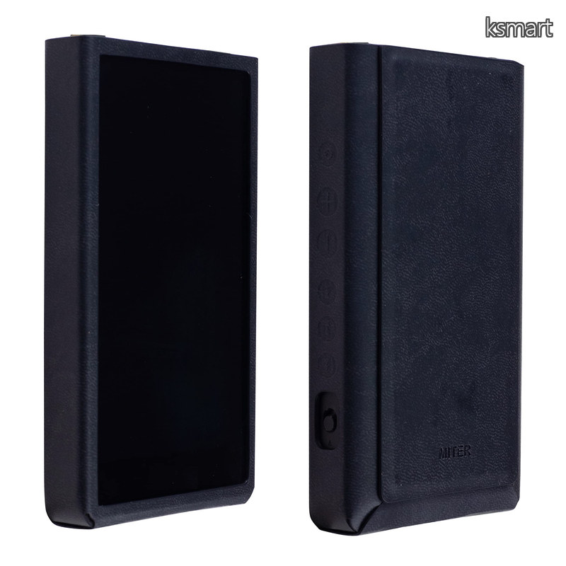 【送料無料】ケース ソニー ウォークマン Sony Walkman NW-ZX707 ZX706 用 手作りのイタリア製 PU レザー カバー Case Cover for ZX700 (Black)|ksmart