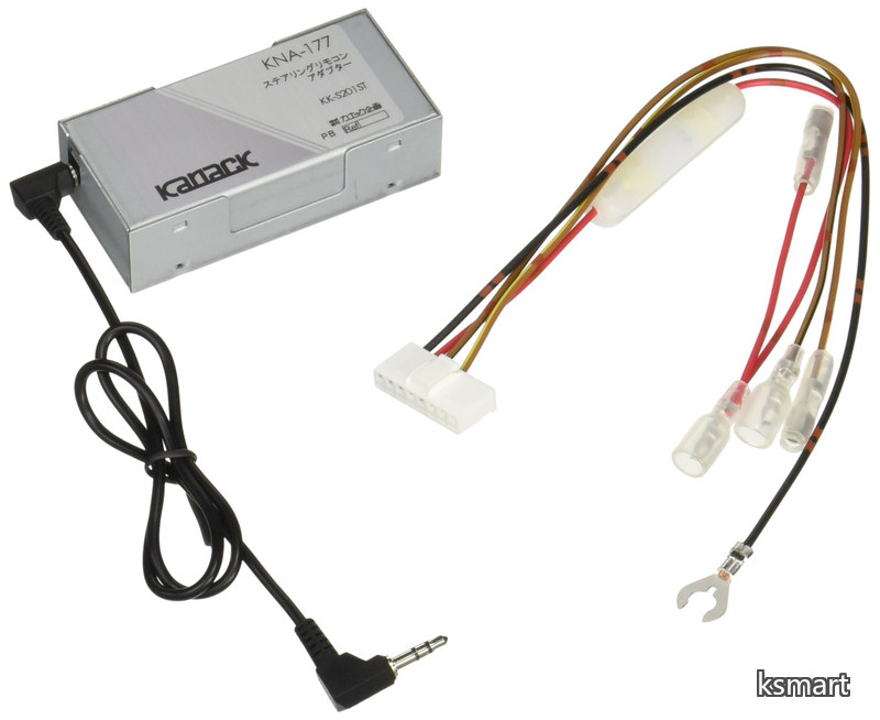 【送料無料】ステアリングリモコンアダプター スズキ車用 KK-S201ST｜ksmart