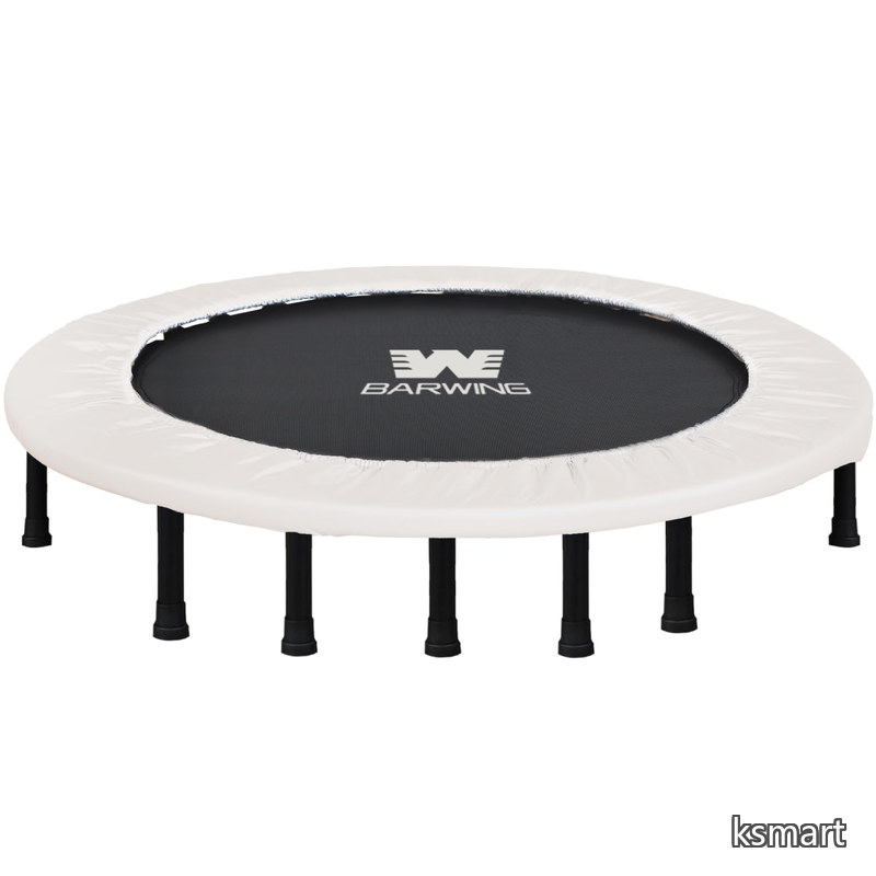 【送料無料】BARWING(バーウィング) 新モデル登場 トランポリン 8本脚 静音 耐荷重150kg 子供用 大人用 クリスマス 子供 ダイエット クッション 折りたたみ 大きい折り畳み おりたたみ カバー トレーニング｜ksmart
