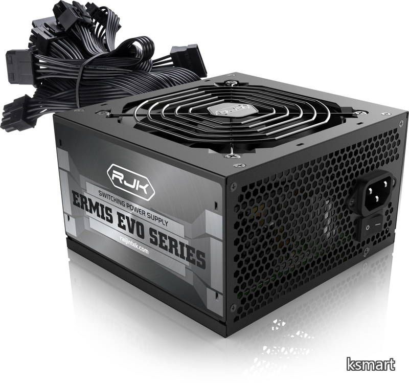 【送料無料】ERMIS EVO 750B 電源ユニット 750W ATX3.1 80+ Bronze 認証 非モジュラー 静音ファン PC電源｜ksmart