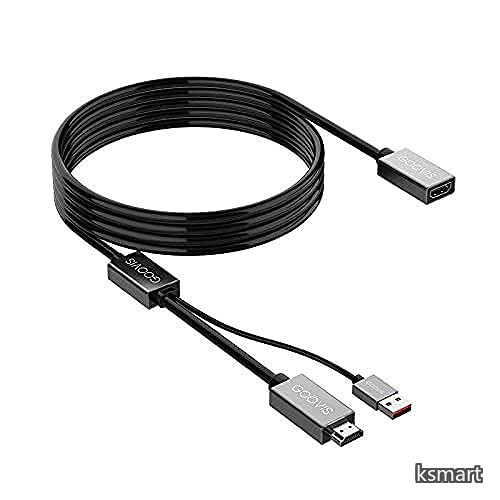 【送料無料】PRO LITE 専用のHDMI延長ケーブル 4M、4メートル 電源供給兼用 高速HDMI延長ケーブル 延長コネクタ（HDMIメス&hArr;HDMIオス＋USB） (Micro HDMI)｜ksmart 10,026円