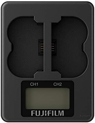 【送料無料】富士フイルム バッテリーチャージャー BC-W235 NP-W235対応 2個同時充電 GFX100S X-H2S X-T5 X-S20対応 USB Type-C給電｜ksmart